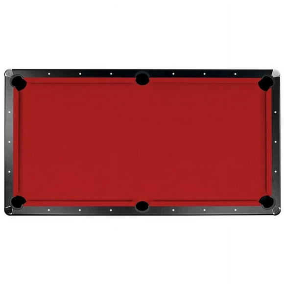 Championship BG253RD 7 ft. Saturn II Billiard Cloth Pool Table Felt, Red