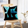thumbnail image 5 of LALILO Throw Pillow Covers Light Blue Modern Geometrical With Cushion Cover 18" x 18", 2 Pack, 5 of 6