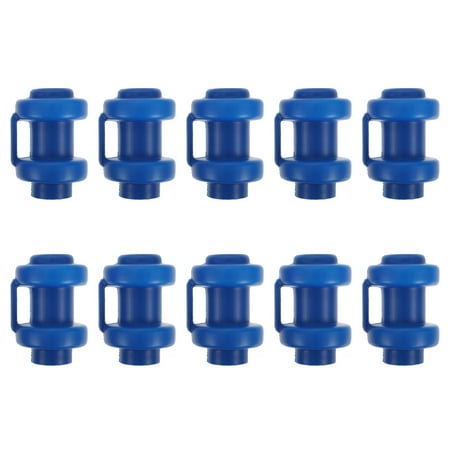 

Etereauty 10Pcs Trampoline Enclosure Pole Hat Pole Tops Cover Plastic Trampoline Accessories