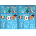 thumbnail image 1 of Dos juegos de pegatinas navideñas de dibujos animados para ventanas, ventanas, salas de estar, electricidad estática, copos de nieve, pegatinas navideñas para paredes, 1 of 5