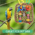 thumbnail image 2 of Cojín colgante tejido de algas marinas, juguetes para guacamayos, pájaros pequeños, loros, mascotas, cama visualmente atractiva para animales., 2 of 6