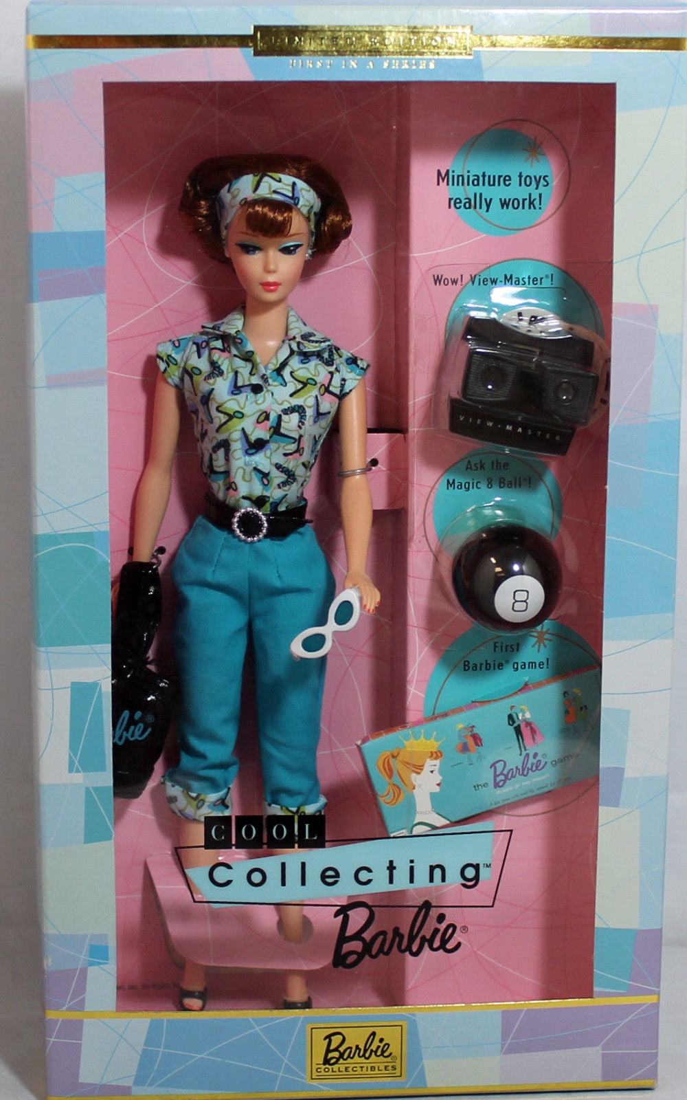 Cool Collecting Barbie Doll Limited Edition First in a Series 1999 Mattel 25525