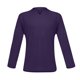 thumbnail image 5 of Men's Casual Solid Color V-Neck Gentleman's Business Long Sleeve T-Shirt XL, 5 of 5