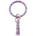 thumbnail image 2 of Jusqu'à 65% de Rabais Mode Tendance Grand Bracelet en Cuir Pompon Rond Porte-Clés Bagues Collier Bracelet Jewelry Boucle d'Oreille Jewelry sur l'Autorisation, 2 of 2