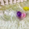 thumbnail image 2 of maskred 10PCS 6CM Plastic Balls Heart Shape Baubles Box Small Durable Lightweight Waterproof Decoration Accessory Wedding, 2 of 7