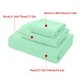 thumbnail image 3 of Gnmfd Three Piece Absorbent Bath Towel Set Soft Quick-Dry Cotton Towels for Face Body Gym Spa Travel Home Bathroom Holiday Christmas Gift Beach Bathing Blanket for Bed, 3 of 6