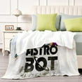 thumbnail image 4 of Astro Bot anti-pilling, suave, ligera, esponjosa y acogedora de lujo para hogar y cocina – Perfecta para niños y adultos,150X130cm, 4 of 6