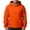 Orange, variant on TQWQT Mens Solid Pullover Hoodie Drawstring Hooded Sweatshirt with Kangaroo Pocket and Ribbed Cuffs Casual Long Sleeve Basic Top Fall Clothes Orange S