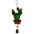 thumbnail image 5 of Campanilla de viento colgante Pintura de color Cactus Campana de hierro Colgante Campanas de viento Adornos de campana de viento antiguos (estilo aleatorio) TUNC Sencillez, 5 of 5