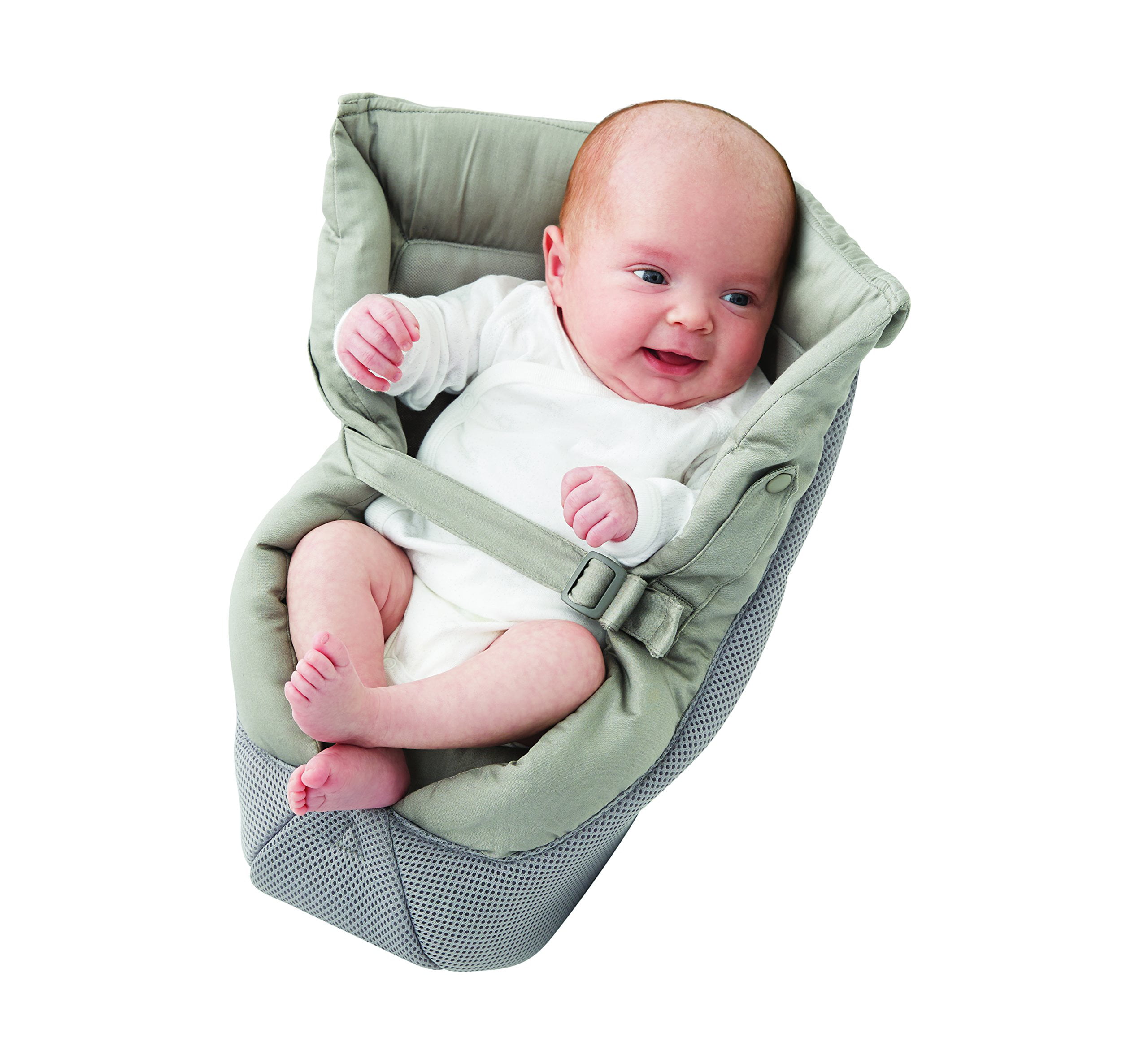 how to wear ergobaby with infant insert