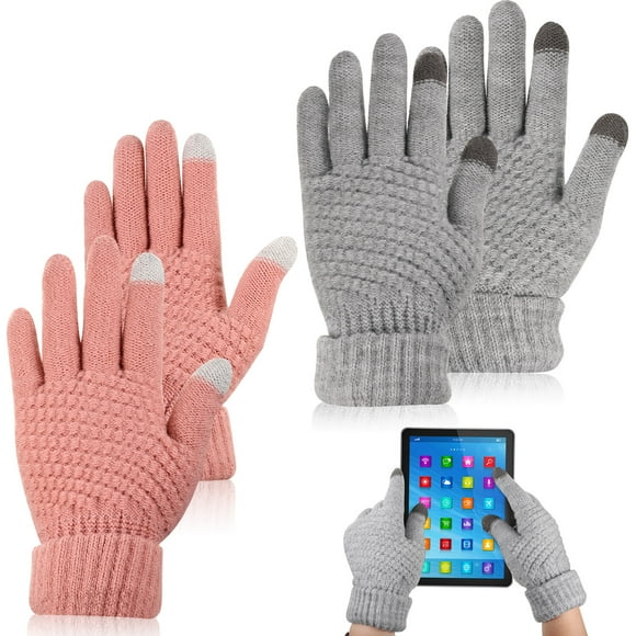 braveheart 2a Of Tablet Experience With Touch Screen Gloves Suitable For All Kinds Grey+Pink