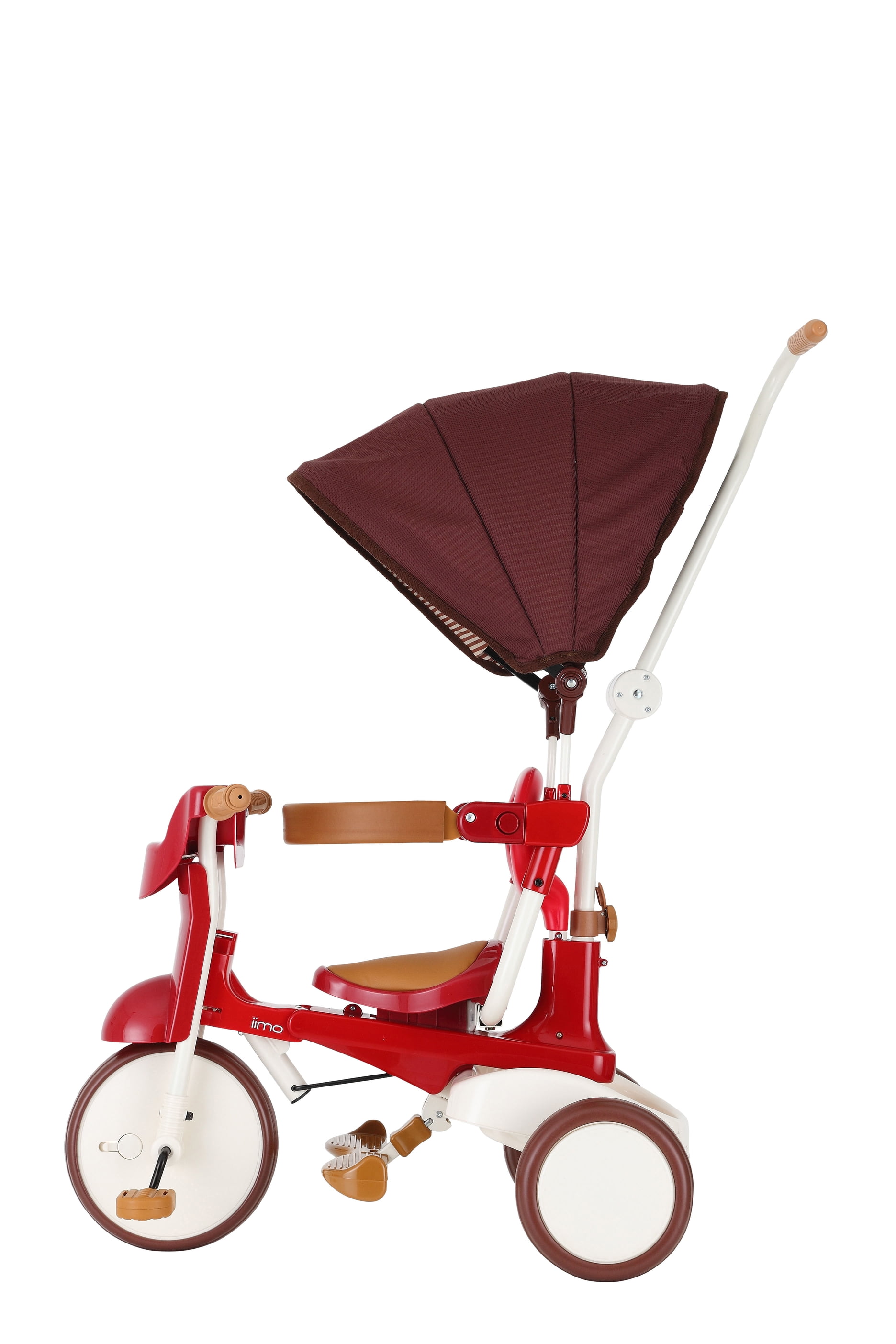 iimo 3-in-1 Foldable Tricycle with Canopy (Eternity Red