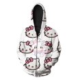 thumbnail image 1 of Hello Kitty Chandail à Capuchon pour Femmes 2022 Chandail à Capuchon Décontracté à Fermeture Éclair Chandail à Capuchon à la Mode Harajuku Couple Fermeture à Glissière Chandail à Capuchon, 1 of 7