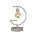 thumbnail image 1 of GROWTH TANK Lampe de Table Moderne Éclairage Ampoule DEL Veilleuse Décorative Lampe de Lecture Sans Fil Blanc g, 1 of 9
