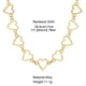 thumbnail image 4 of Collar para mujer, joyería para mujer, joyería para mujer, gargantilla de corazón hueco, regalo llamativo para novia, lindo collar bicolor, joyería, collar para mujer, 4 of 5