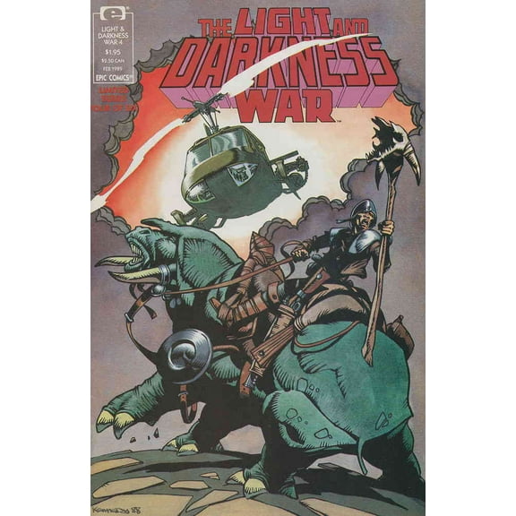 Light and Darkness War, The #4 VF ; Epic Comic Book