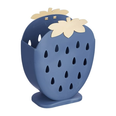 

ZTTD Strawberry Chopstick Holder Kitchen Standing Multifunctional Chopstick Cage Kitchen Supplies A