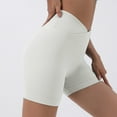thumbnail image 4 of Wxolcjlv Women Pants Business New Waist Yoga Shorts With Thread High Waist And Lift Split Pants Office Workwear Slacks For Woman, 4 of 5