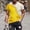 Blue, variant on Fnnxeal Mens Orange 3D Galaxy Print Quick Dry T-Shirt Moisture Wicking Stretchy Crew Neck Gym Tee Big and Tall Sizes 5XL 6XL 7XL Short Sleeve,Size 5XL