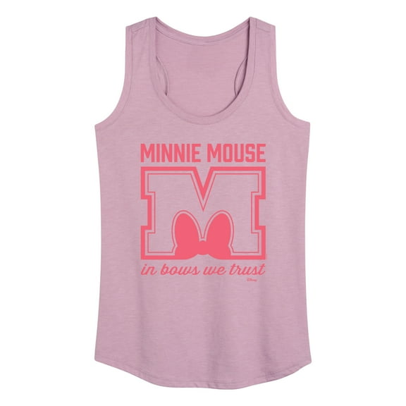 Disney - Minnie Mouse - In Bows We Trust - Women's Racerback Tank Top