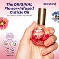 thumbnail image 6 of Blossom Rose Scented Cuticle Oil, Hydrating, Moisturizing, Strengthening, Infused with Real Flowers, 1 fl. ounce, 6 of 7