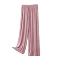 thumbnail image 2 of Endives Womens Wide Leg Pant Elastic High Waisted Tie Slim Fit Casual Pants Linen Pants Women Beach Vacation Outfits S-6XL, 2 of 7