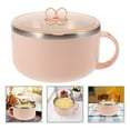 thumbnail image 2 of Bol Médical 1200 ml Grande Capacité Récipient Alimentaire Bol (Rose), 2 of 8