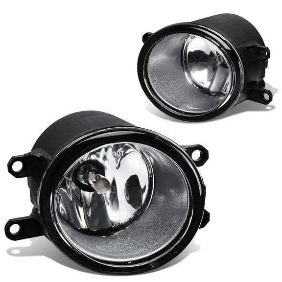 DNA Motoring For 07-13 Toyota Camry 11-14 Lexus IS250 IS 350 Clear Lens Bumper Fog Light Lamp Pair