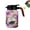 F, variant on Vintage Floral Insulated Tea Pot, 1500ml Stainless Steel Thermal Carafe with Infuser, Vacuum Coffee Kettle for Hot Drinks, Leak-Proof Design with Ergonomic Handle for Home Office Kitchen Gift