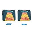 thumbnail image 7 of FORMRS 13"-13.3" Laptop Sleeve Protective Case Soft Carrying Quilted Computer Bag Cover, Blue UFO, 7 of 7