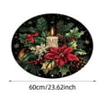 thumbnail image 4 of TIELUTT 3D Visual Rug Santa Up Design Festive Doormat for Xmas Indoor Outdoor Use for Front Door Bathroom Hand Woven Blanket Soft Shaggy Rug 8 by 10 Rugs for Bedroom Flurry Rug Soft Small Rug, 4 of 8