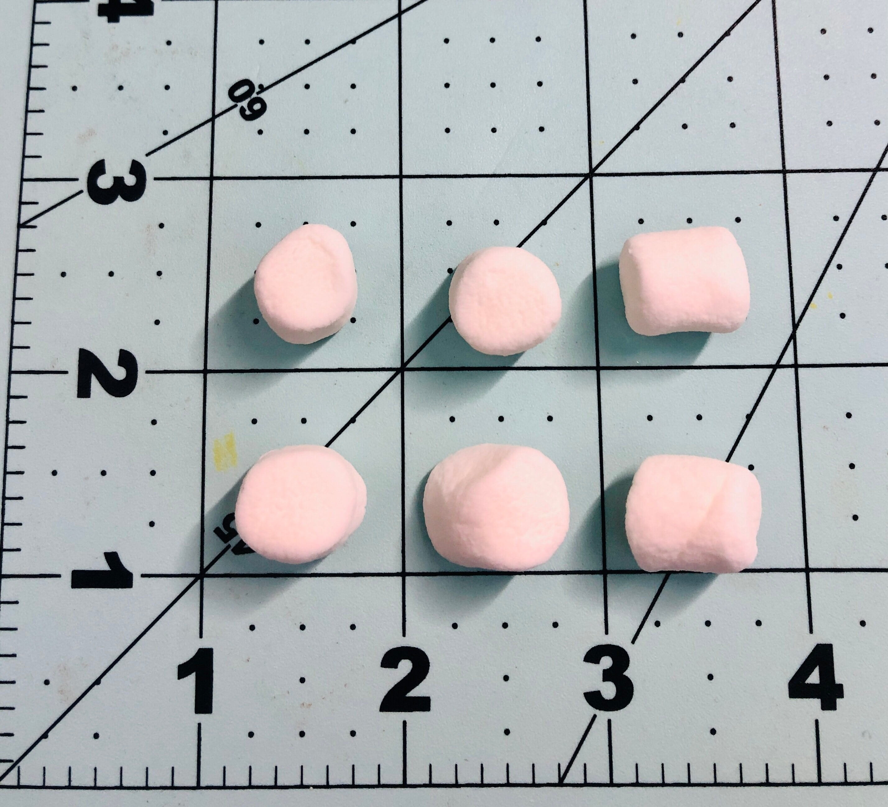 Mini Marshmallow Silicone Mold- Realistic Marshmallow Mold| Dessert Candle Mold |Soap Embeds Mold| Resin Mold| Not Food Grade