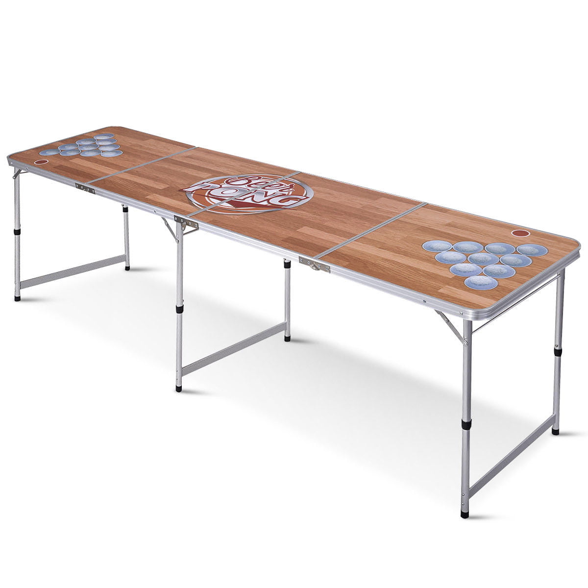 Details about   Beer Pong Table 3ft Portable Aluminum Alloy Drinking Game Table Camping Table 