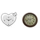 thumbnail image 1 of Reloj de pared,Reloj de pared acrílico para oficina en casa,sin tictac,Reloj de pared,Reloj de pared de pájaro cantor de 10 pulgadas para decoración del hogar,Relojes de pared decorativos, 1 of 7