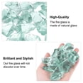 thumbnail image 3 of Fire Glass for Fire Pit, 2-3mm(1/9") High Luster Natural Glass Rocks, Ocean Blue, 3 of 3