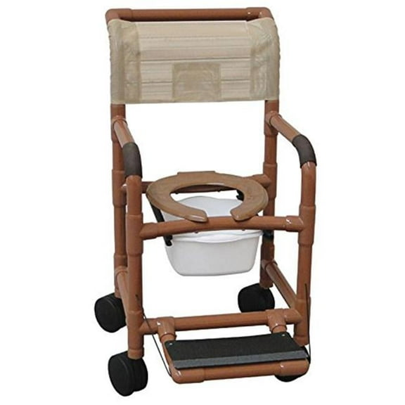 MJM International  Wide Shower Chair 22 in.