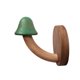 thumbnail image 1 of Ganchos de pared de madera con forma de percha, bonitos y decorativos, modernos, para puerta trasera de dormitorio Azul, 1 of 9