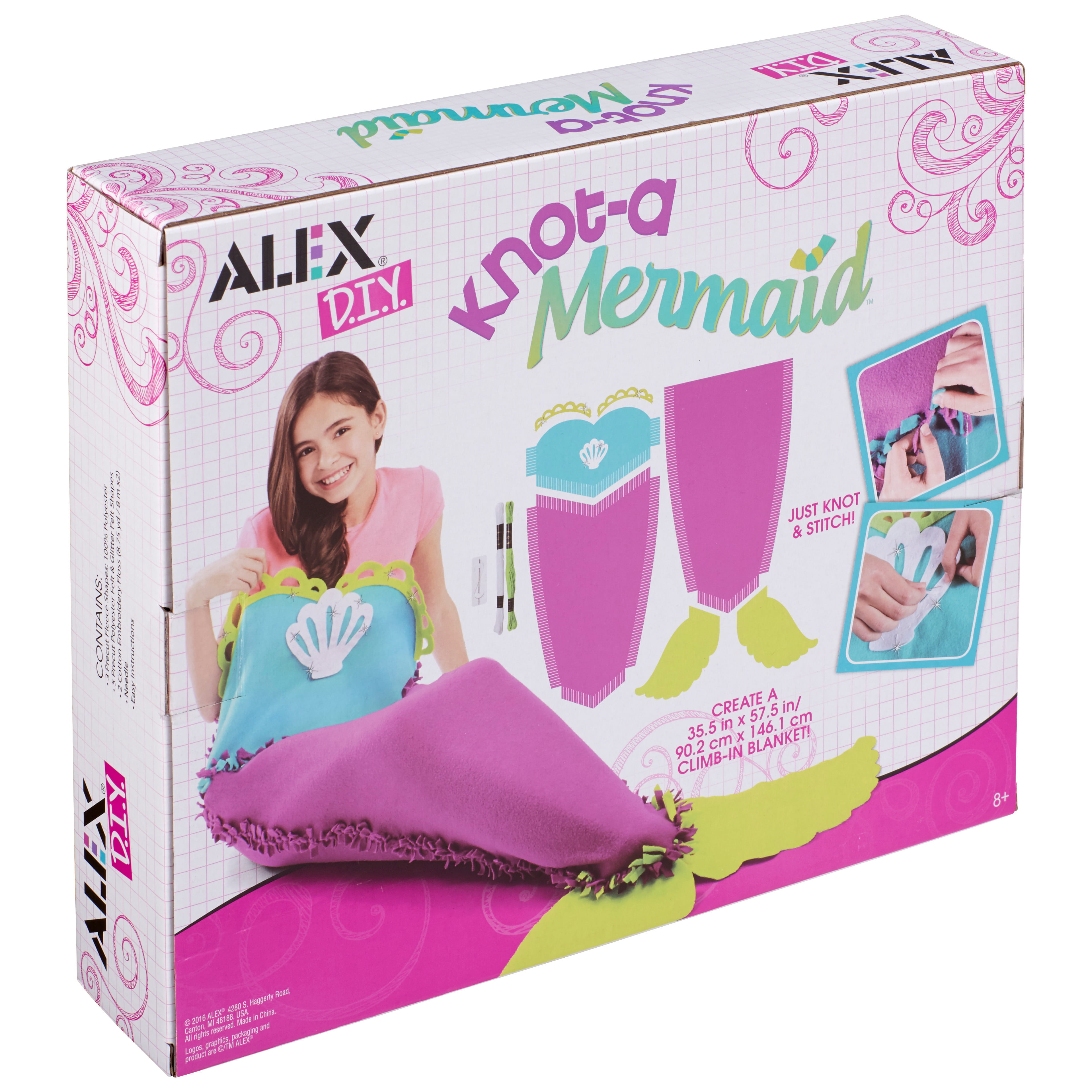 ALEX Toys DIY Knot-A-Mermaid Novelty