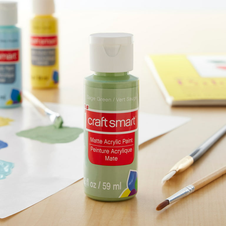 2oz Grey - Matte Acrylic Paint - Craft Smart