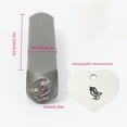 thumbnail image 3 of Steel Punches for Metal Engraving Rings Pendant Charm Clear Impressions Easy to Apply Portable and Convenient, 3 of 3