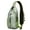 Abstract Paisle, variant on Mandala Inspired Paisley Sling Backpack – Exotic Boho Floral Crossbody Daypack, Lightweight Anti-Theft Travel Bag with Adjustable Strap & Multiple Compartments