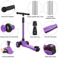 thumbnail image 7 of Allek Kick Scooter B03 with Light-Up Wheels and Any Height Adjustable for Children from 3-12yrs (Purple), 7 of 7