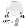 thumbnail image 3 of Deflector de viento para faros delanteros de motocicleta, protector de viento para pantallas DS, compatible con HARLEY 48 883 1200, transparente, 3 of 4