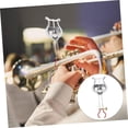 thumbnail image 3 of HUGFEGWE 3 Pcs Dossier Musical Trompette Clip de Partition Musicale Trompette Pince de Partition Musicale Trompette Support de Partition Musicale Trompette Fourniture de Musique Trompette CJB91-8743, 3 of 9