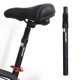 thumbnail image 5 of de sillín 28..9 31.6 40 mm 350 mm Longitud Amortiguación Asiento Asiento Tubo Bicicleta Parte 272 mm Cola tija de sillín de suspensión para bicicleta, 5 of 8