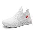 thumbnail image 2 of Win s Way Men's Lightweight Athletic Sneakers, Breathable Mesh Running Walking Shoes For Gym & Training, 2 of 9