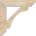 thumbnail image 3 of Ekena Millwork 5 1/2"W x 32"D x 32"H Legacy Slat Smooth Bracket, Douglas Fir, 3 of 4