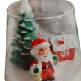 thumbnail image 4 of Vela Navideña adorno de Mesa para Estante para cena decoración del hogar Papá Noel perfecl, 4 of 5