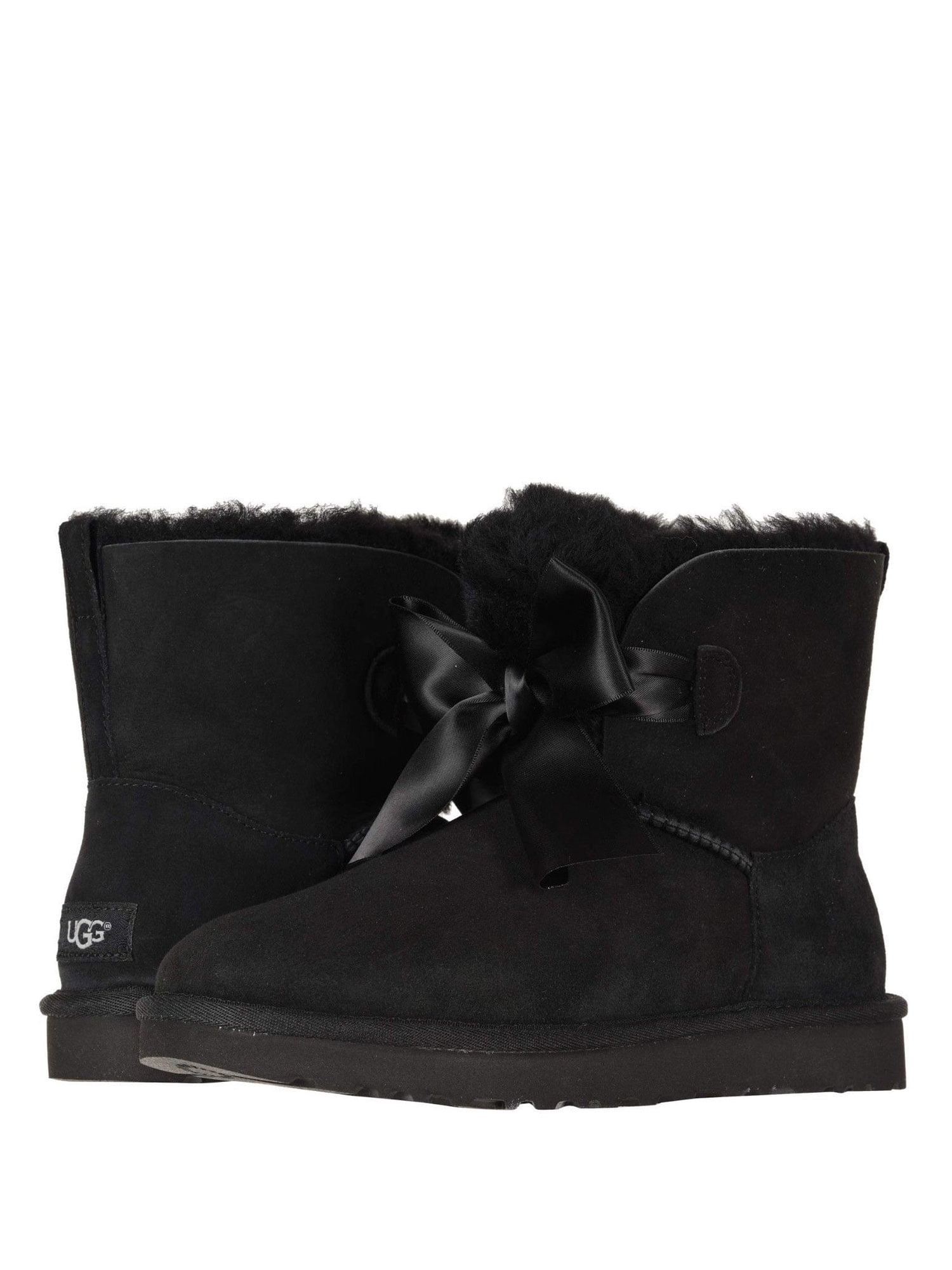 UGG Gita Bow Mini Women's Twinface Boots 1098360 - Walmart.com