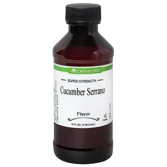 LorAnn Oils 4 oz. Cucumber-Serrano Super Strength Flavor